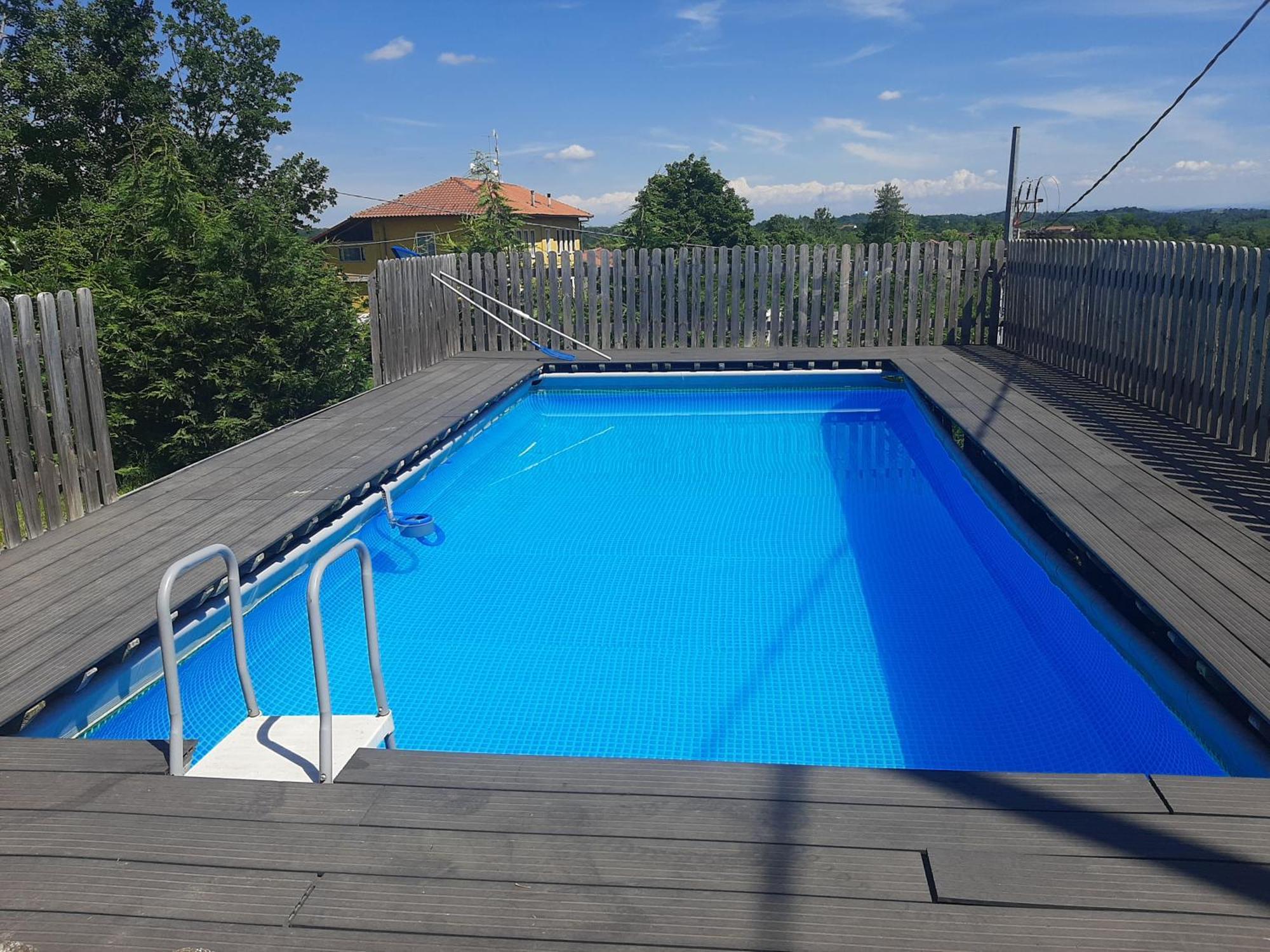 Villa Cascina Teresina Monferrato Piscina Cortazzone Exterior foto